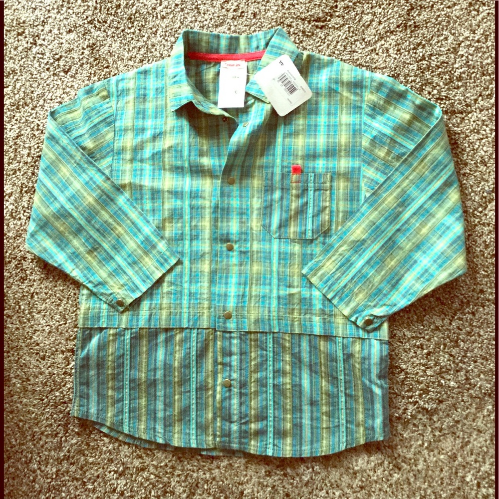 NWT CATIMINI Girls Cotton Shirt